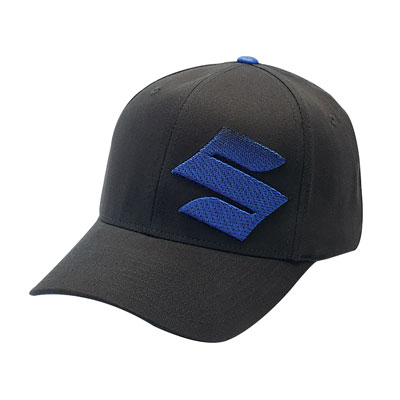 SUZUKI 3D "S" LOGO STRETCH FIT HAT