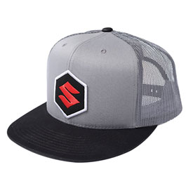 SUZUKI MARK SNAPBACK TRUCKER HAT
