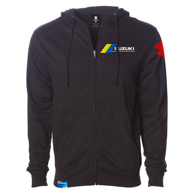 SUZUKI MX TEAM ZIP-UP HOODED SWEATSHIRT