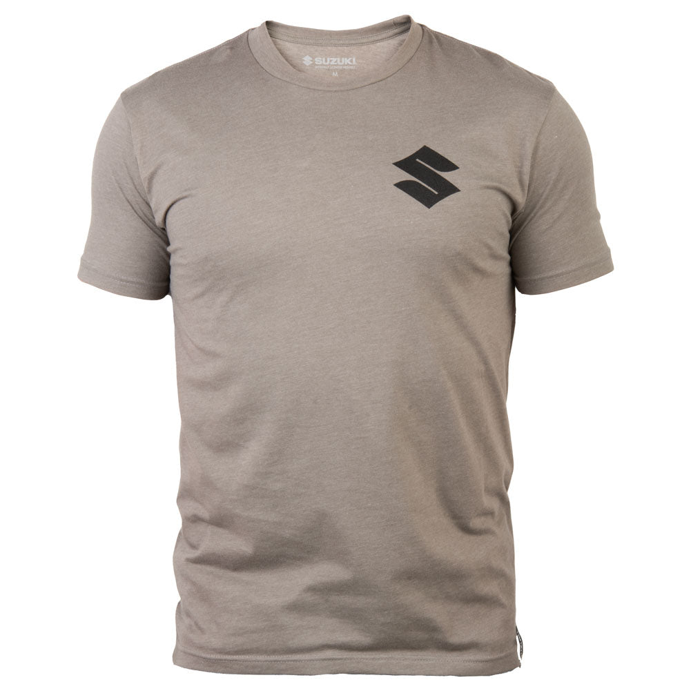 SUZUKI GASOLINE & WHITE KNUCKLES T-SHIRT