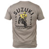SUZUKI GASOLINE & WHITE KNUCKLES T-SHIRT
