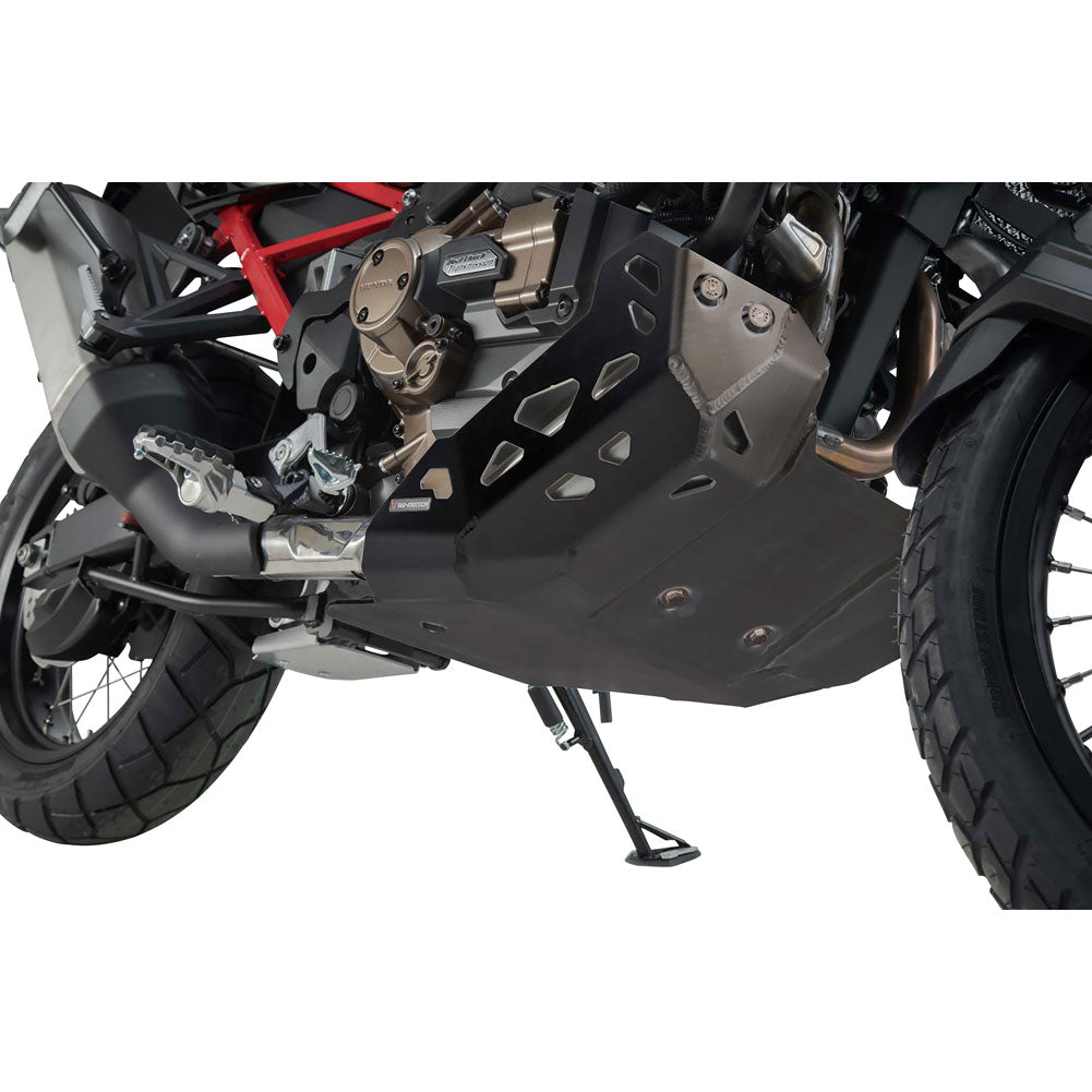 SW-MOTECH Aluminum Skid Plate for use with SW-MOTECH Crash Bars