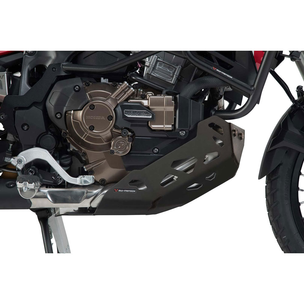 SW-MOTECH Aluminum Skid Plate for use with SW-MOTECH Crash Bars