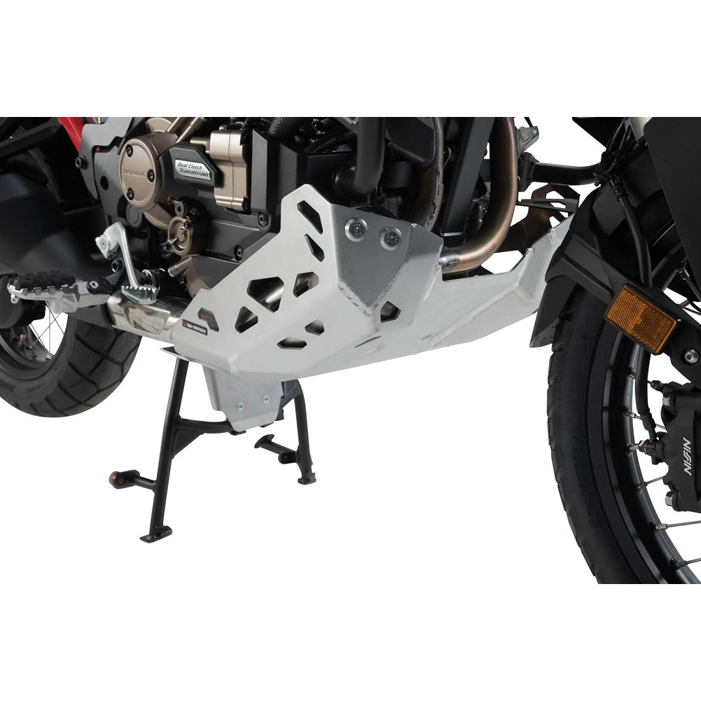 SW-MOTECH Aluminum Skid Plate for use with SW-MOTECH Crash Bars