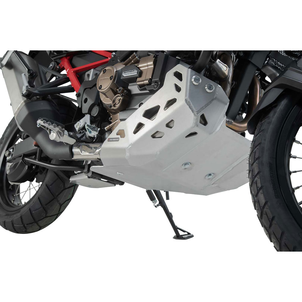 SW-MOTECH Aluminum Skid Plate for use with SW-MOTECH Crash Bars