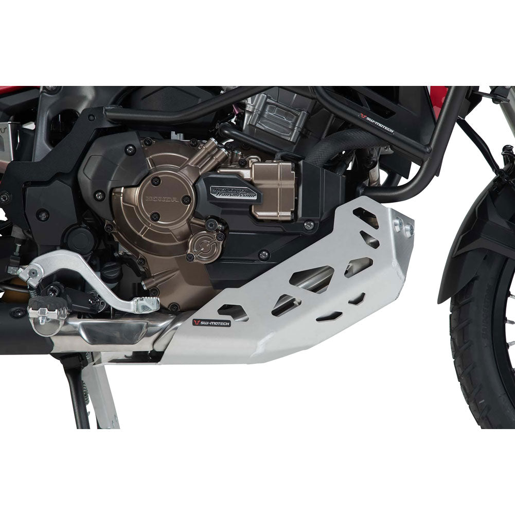 SW-MOTECH Aluminum Skid Plate for use with SW-MOTECH Crash Bars