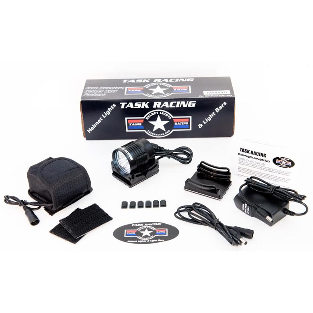 TASK RACING MOTO ADVENTURE HELMET LIGHT