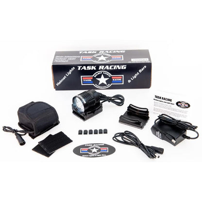 TASK RACING MOTO ADVENTURE HELMET LIGHT