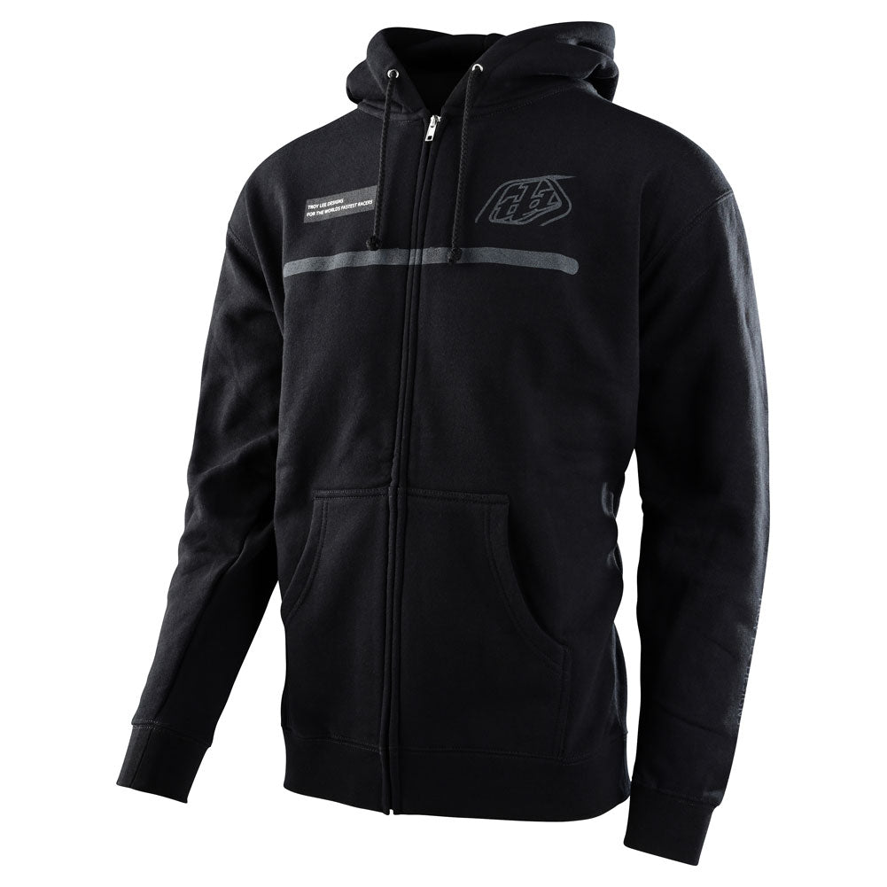 TROY LEE LINES ZIP-UP HOODED SWEATSHIRT