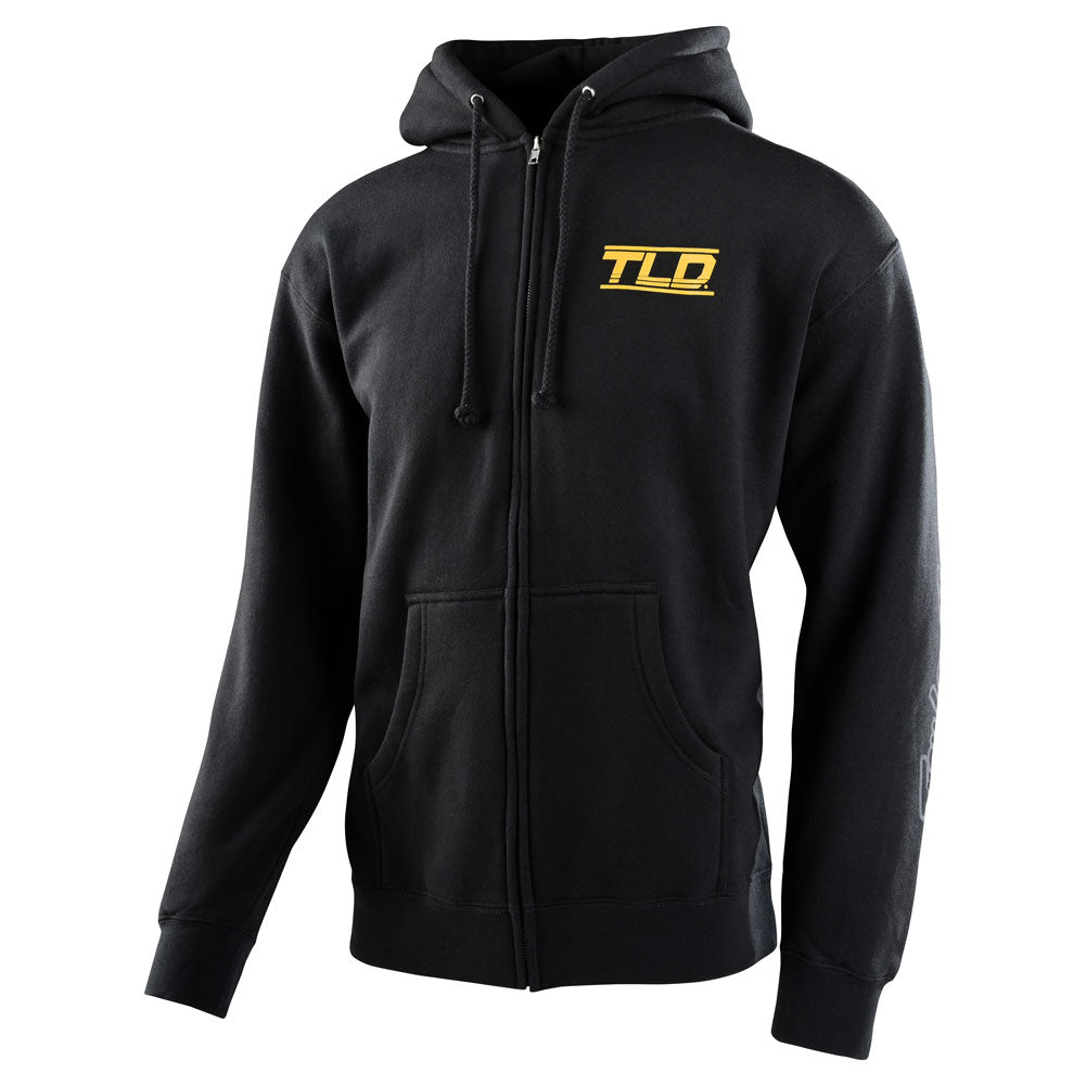 TROY LEE SPEED LOGO ZIP-UP HOODED SWEATSHIRT