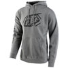 TROY LEE CROPPED BADGE HOODED SWEATSHIRT