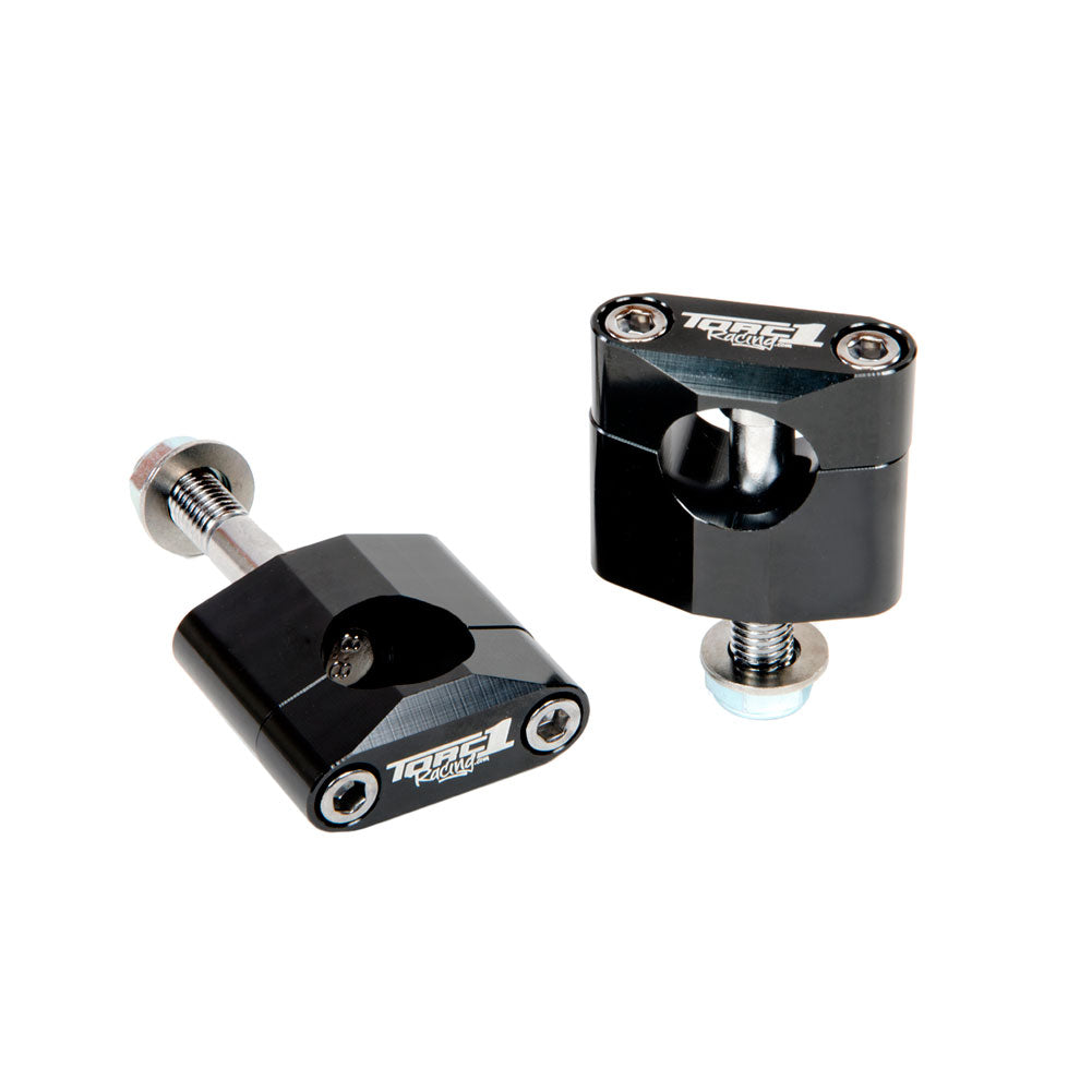 TORC1 Racing Oversized Handlebar Mounts 1 1/8" Bars Black