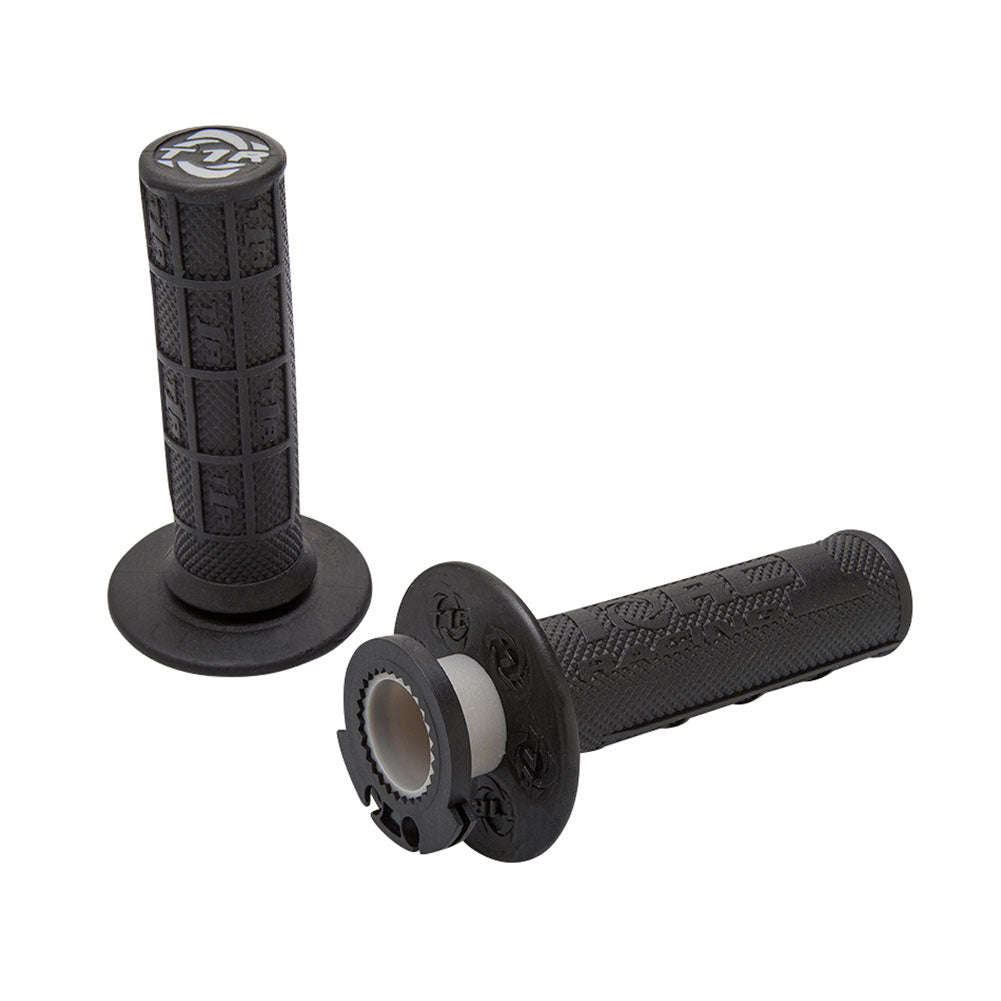 TORC1 Racing Defy Lock On Kev-Tec MX Grips Black