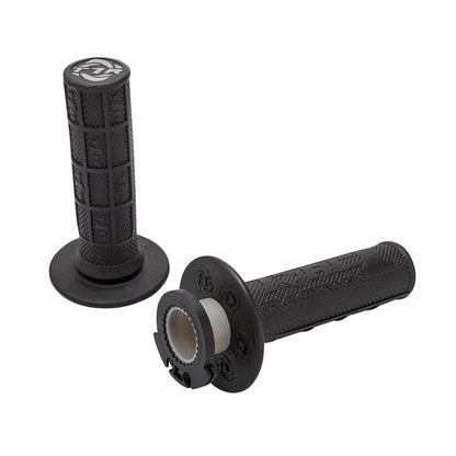 TORC1 Racing Defy Lock On Kev-Tec MX Grips Black