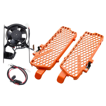 Trail Tech Digital Fan and Radiator Guard Kit