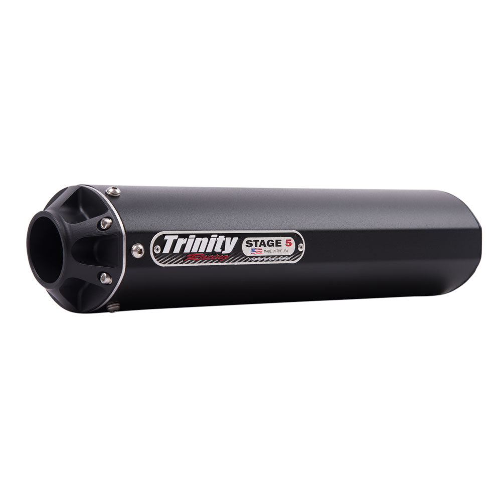 Trinity Racing Stage 5 Slip On Cerakote Black