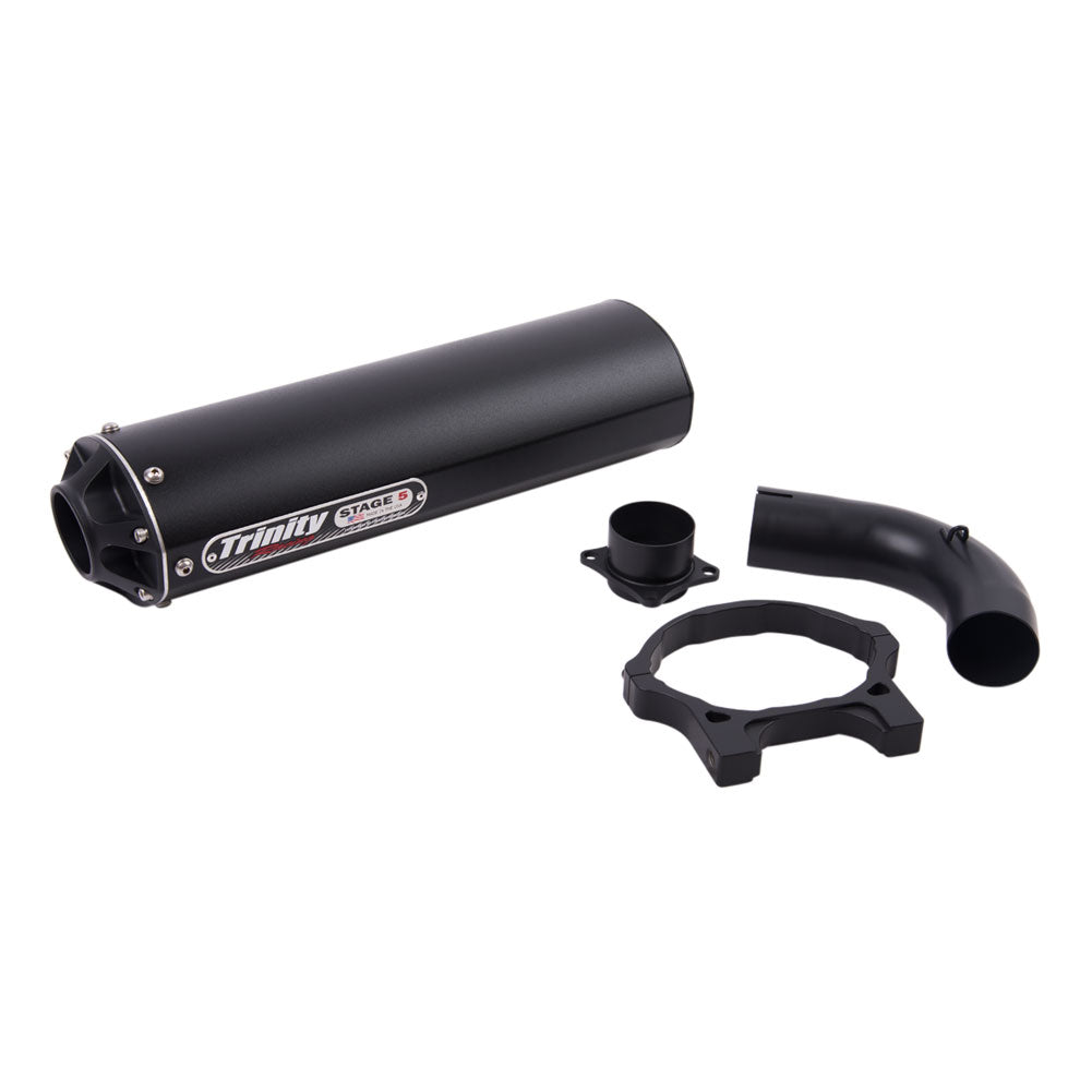Trinity Racing Stage 5 Slip On Cerakote Black