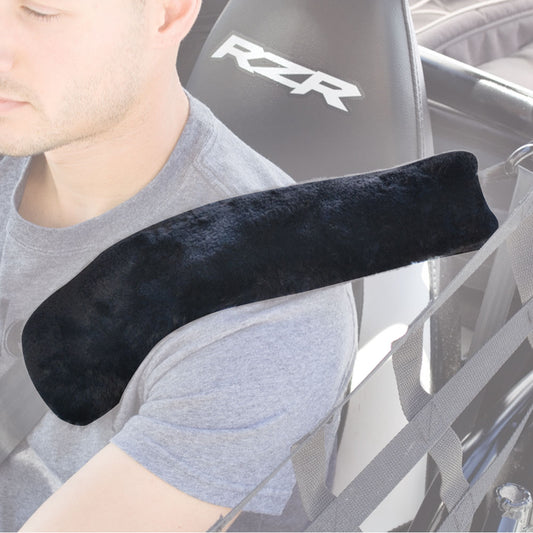 Tusk UTV Seat Belt Sleeves 14" Black