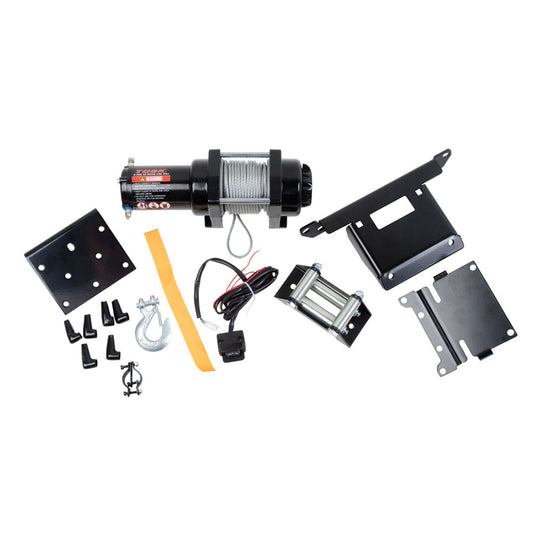 Tusk Winch with Wire Rope and Mount Plate 2500 lb.