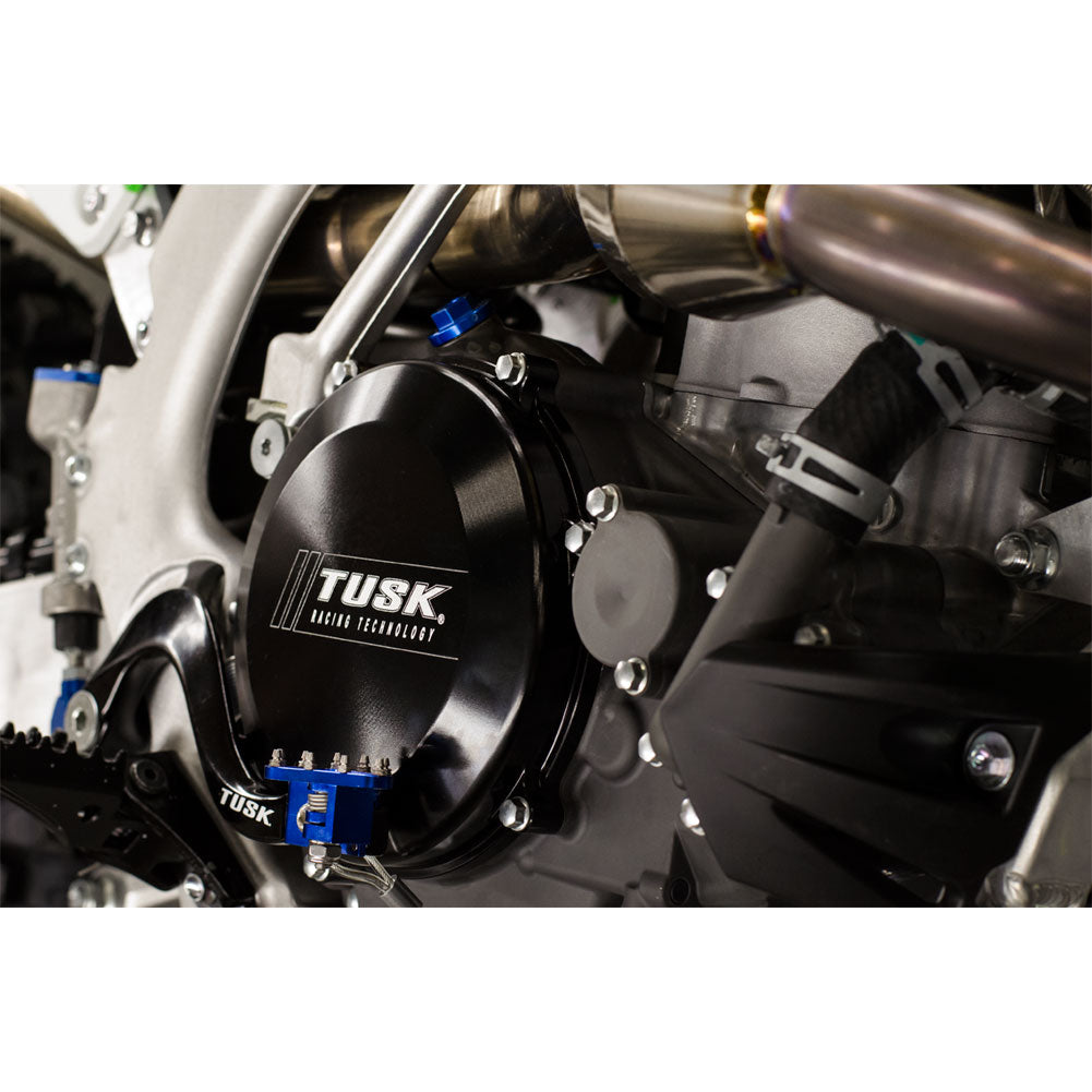 Tusk Impact Billet Clutch Cover Black
