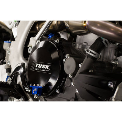 Tusk Impact Billet Clutch Cover Black
