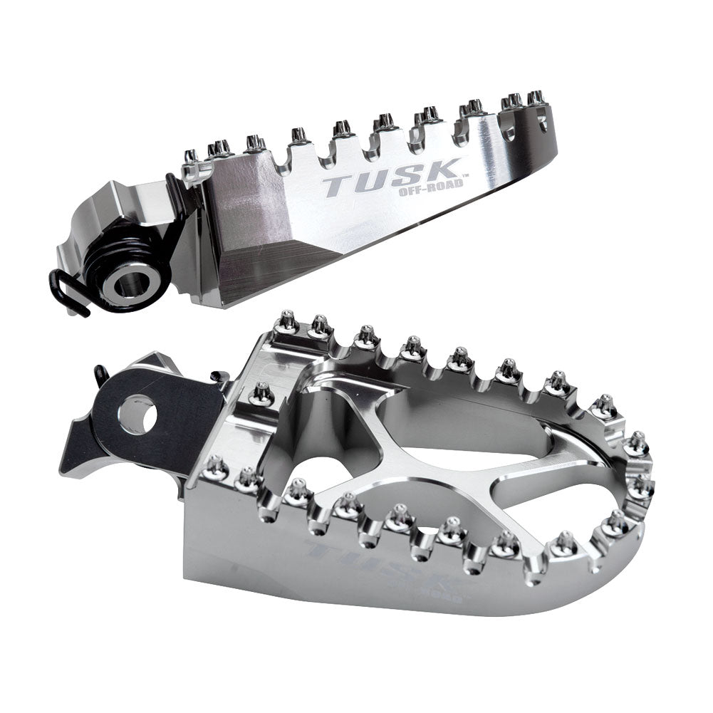 Tusk Billet Race Foot Pegs With Springs