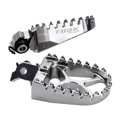 Tusk Billet Race Foot Pegs With Springs