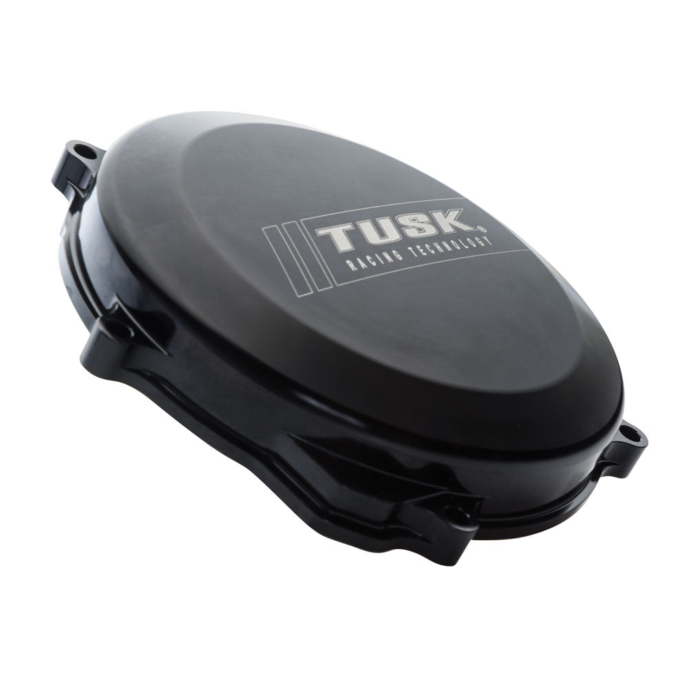 Tusk Impact Billet Clutch Cover Black