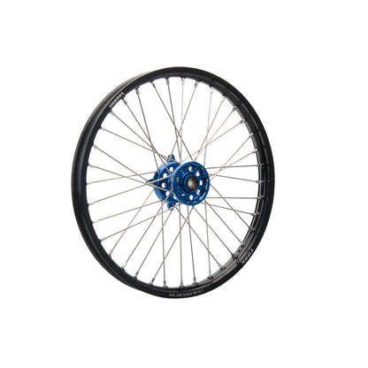 Tusk Impact Complete Wheel - Front 21 x 1.60 Silver Rim/Silver Spoke/Orange Hub