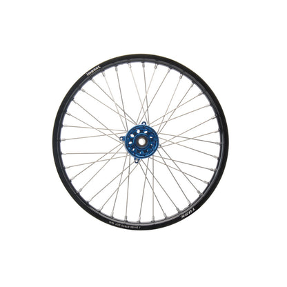 Tusk Impact Complete Wheel - Front 21 x 1.60 Silver Rim/Silver Spoke/Orange Hub