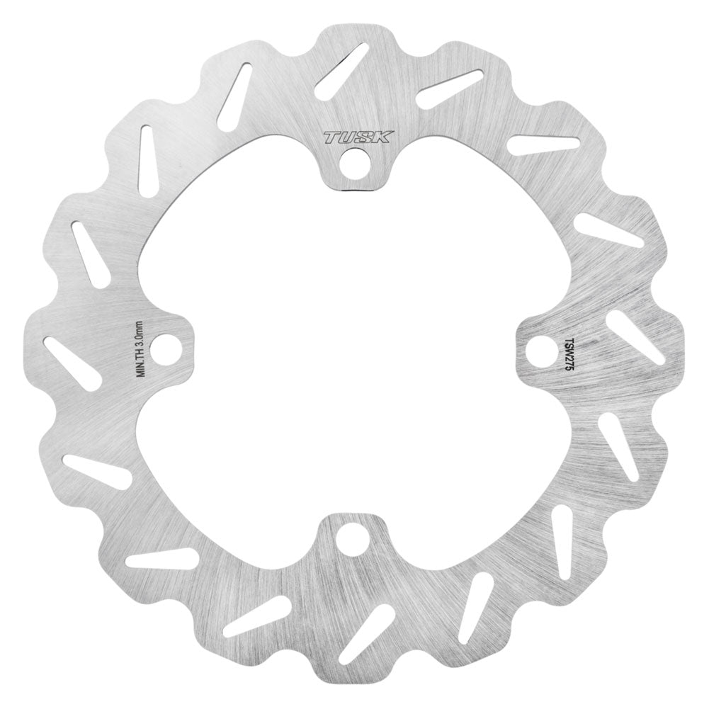 Tusk Stainless Steel Typhoon Brake Rotor, Rear
