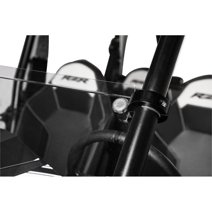 Tusk UTV Hard Coated Hinged Windshield +2-inch