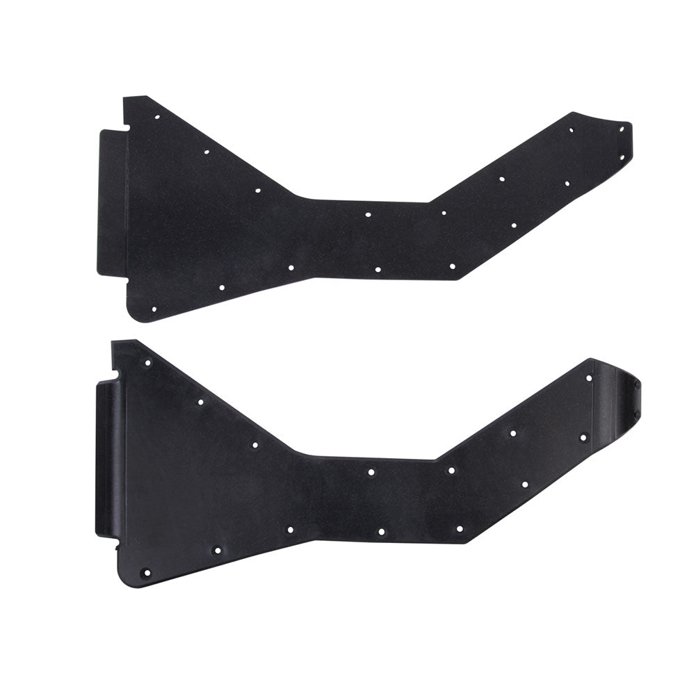 Tusk Quiet-Glide UTV Rear Trailing Arm Guards Black