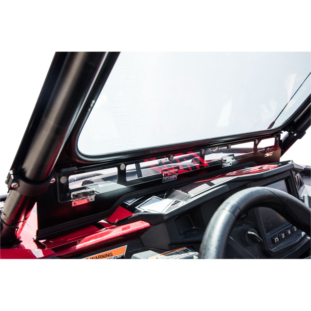 Tusk UTV Full Glass Windshield With Vent and 12" Windshield Wiper