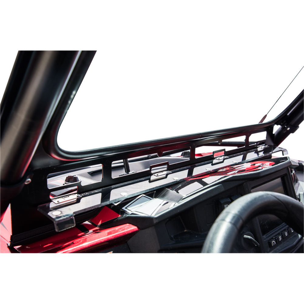 Tusk UTV Full Glass Windshield With Vent and 12" Windshield Wiper