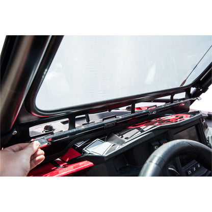 Tusk UTV Full Glass Windshield With Vent and 12" Windshield Wiper