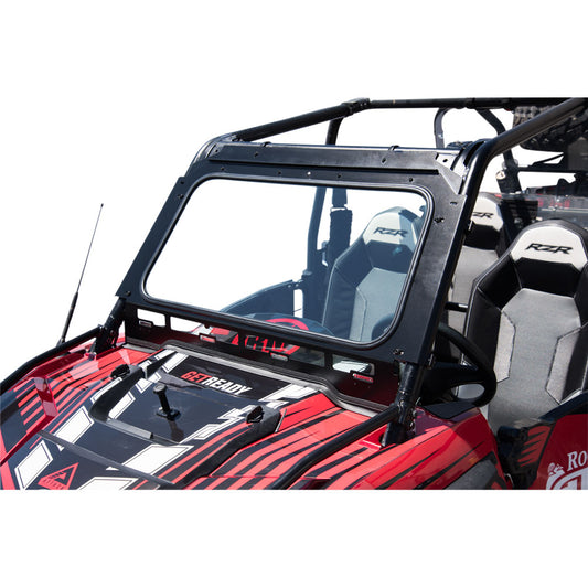Tusk UTV Full Glass Windshield With Vent and 12" Windshield Wiper