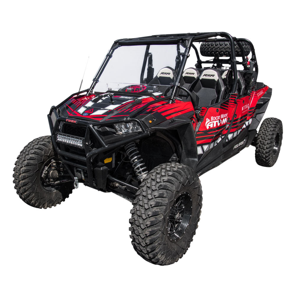 Tusk Vented Hard Coated Poly Carb Front Windshield
