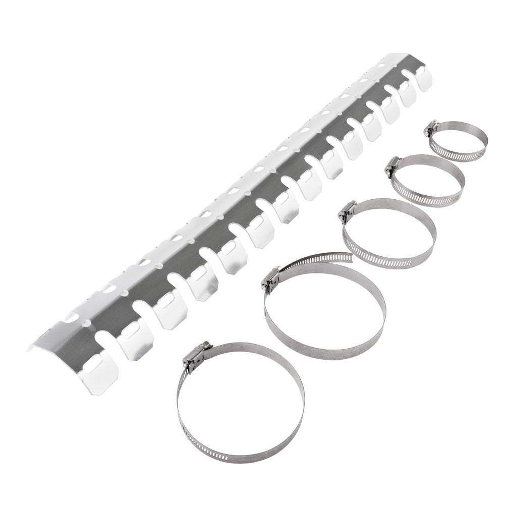 Tusk Aluminum Pipe Guard 4-Stroke Silver