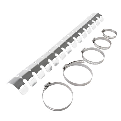 Tusk Aluminum Pipe Guard 4-Stroke Silver