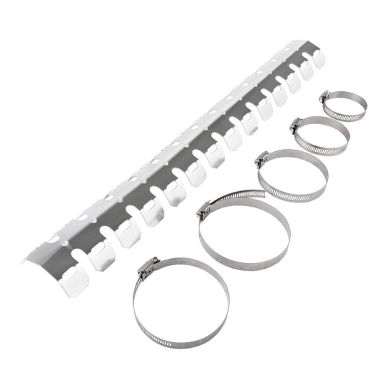 Tusk Aluminum Pipe Guard 4-Stroke Silver