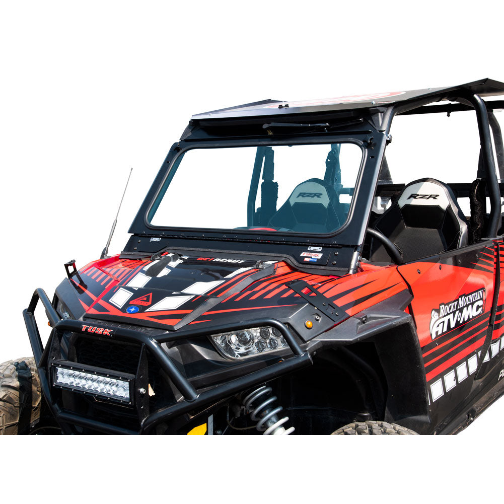 Tusk UTV Folding Glass Windshield with Windshield Wiper