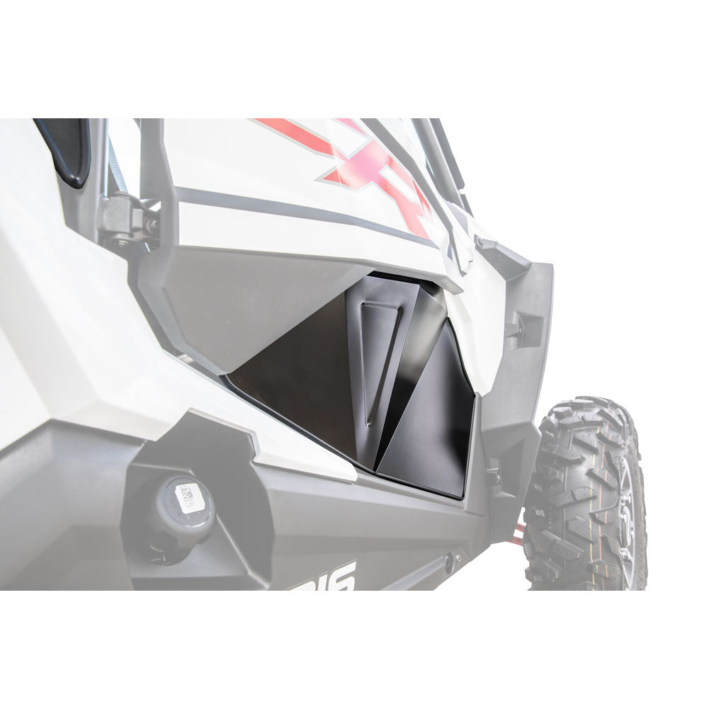 Tusk Aluminum Lower Door Inserts Black