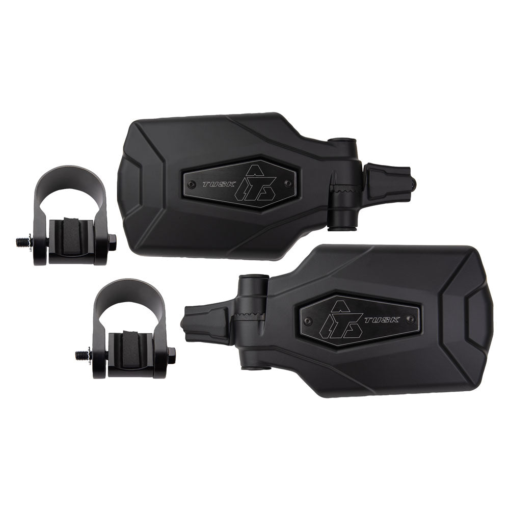 Tusk Pivot Folding Mirror Kit with Low Profile UTV Roll Cage Clamp