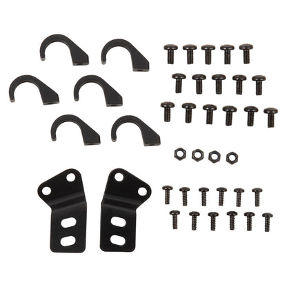Tusk Plastic Lower Door Inserts Black