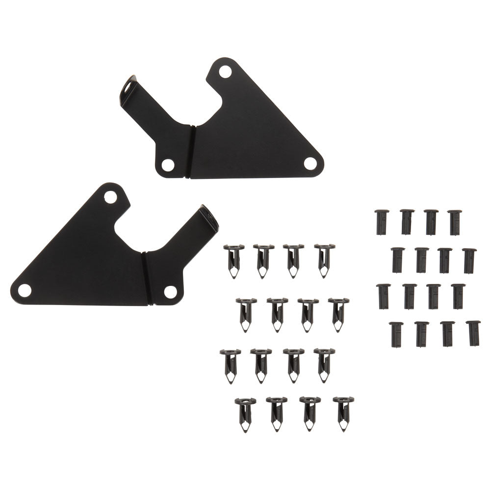 Tusk UTV Molded Fender Flare Kit Front Black