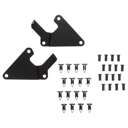 Tusk UTV Molded Fender Flare Kit Front Black