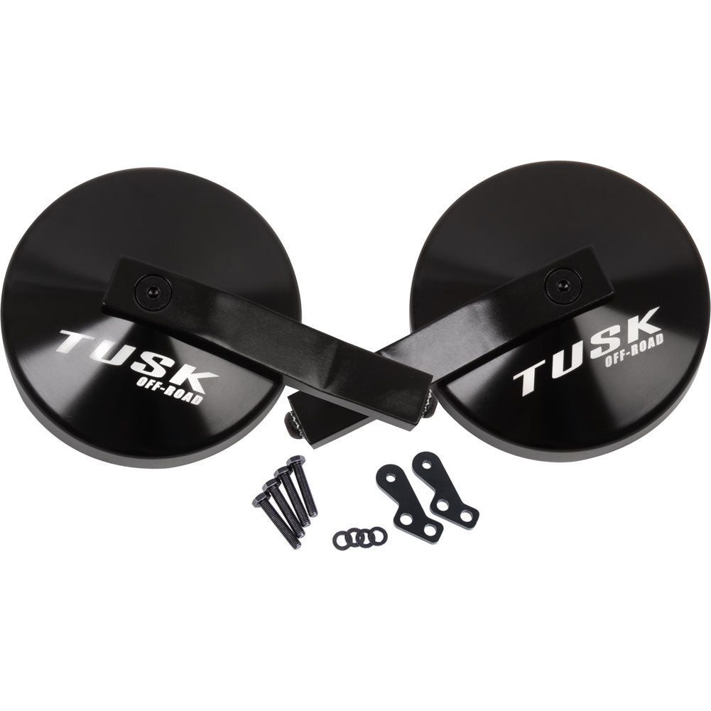 Tusk Alloy UTV Mirror Kit w/A-Pillar Mounts
