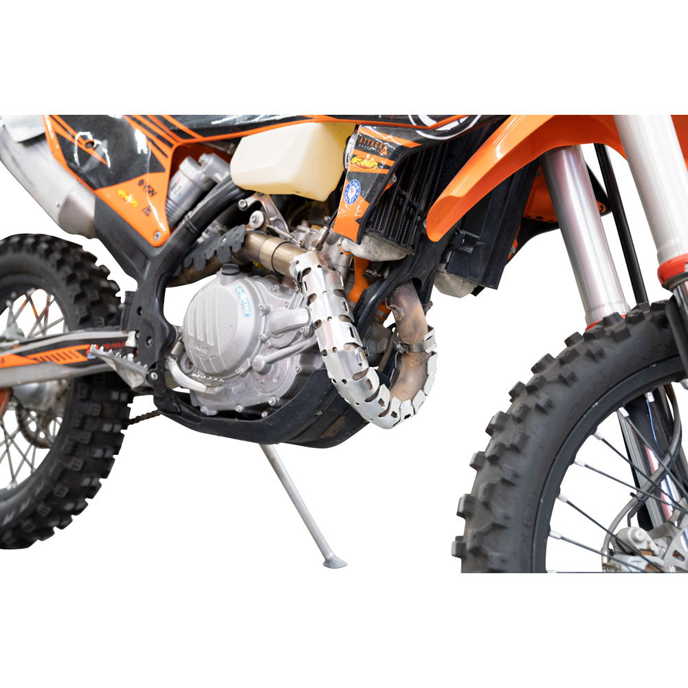 Tusk Aluminum Pipe Guard 4-Stroke Silver