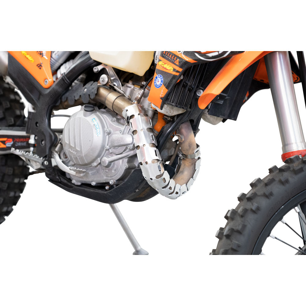 Tusk Aluminum Pipe Guard 4-Stroke Silver